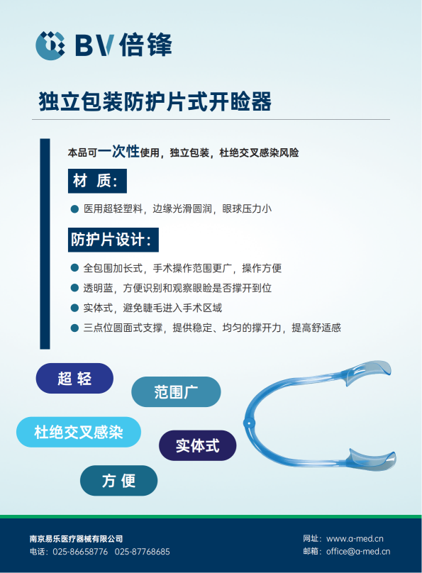 BV-可塑式開瞼器
